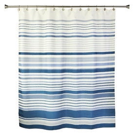 Cubes Stripe Shower Curtain