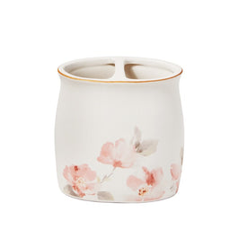 Misty Floral Toothbrush Holder