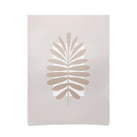 Alisa Galitsyna Neutral Tropical Leaves Poster