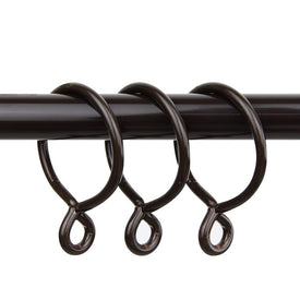 1-13/16" Curtain Eyelet Rings (Set of 10) - Cocoa