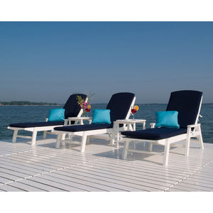 NCC2280WH Outdoor/Patio Furniture/Outdoor Chaise Lounges