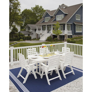 PWS125-1-WH Outdoor/Patio Furniture/Patio Dining Sets