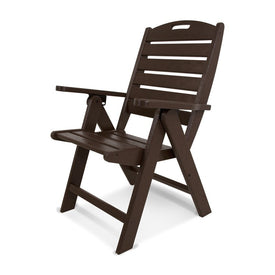 Nautical Highback Chair - Mahogany