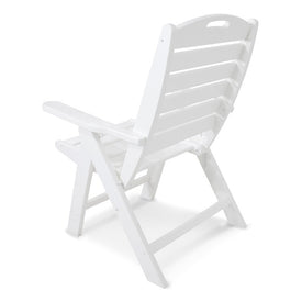 Nautical Highback Chair - White