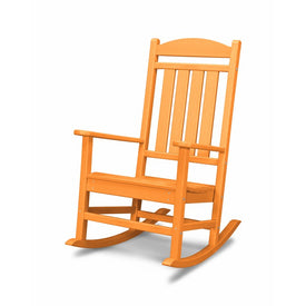 Presidential Rocking Chair - Tangerine
