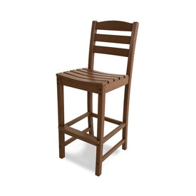 La Casa Cafe Bar Side Chair - Teak