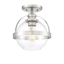 Pendleton Single-Light Semi-Flush Mount Ceiling Fixture