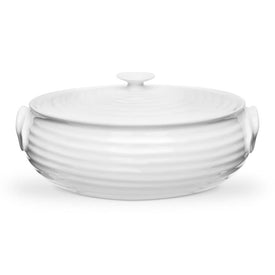 Sophie Conran Small Oval Covered Casserole - White