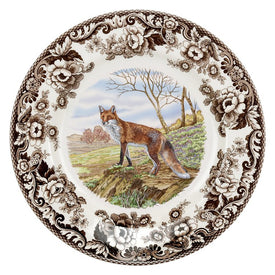 Spode Woodland 10.5" Dinner Plate - Red Fox