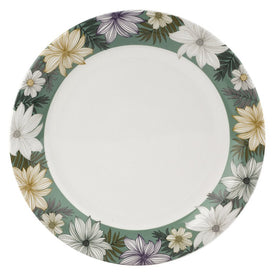 Atrium Floral 13" Round Platter