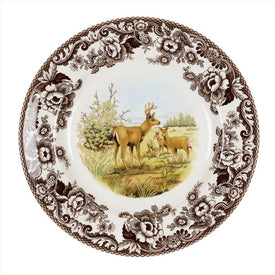 Spode Woodland 10.5" Dinner Plate - Mule Deer