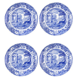 Spode Blue Italian Bread and Butter Plates Set of 4