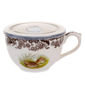 Spode Woodland Jumbo Cup with Lid - Quail