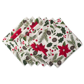 Woodland Christmas Napkins Set of 6