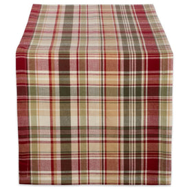 Give Thanks Plaid 14" x 108" Table Runner