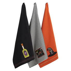 Bewitched Embellished Towels Set of 3