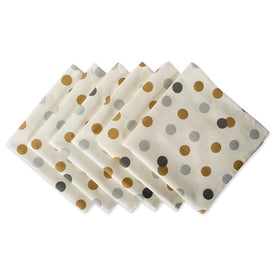 Metallic Confetti Napkins Set of 6