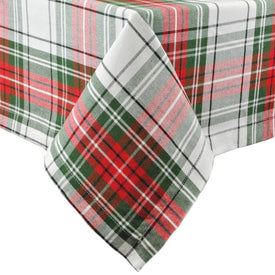 Christmas Plaid 60" x 104" Table Cloth