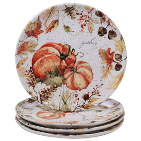 Harvest Splash Dinner Plates Set of 4
