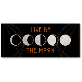 Light of the Moon 12" x 24" Gallery-Wrapped Canvas Wall Art