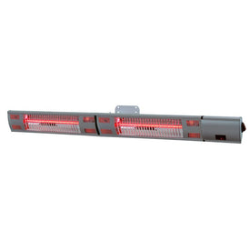 Wall-Mounted Infrared Electric Outdoor Heater with Remote