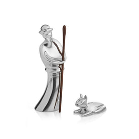 Miniature Nativity Shepherd & Lamb
