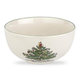 Spode Christmas Tree Fruit Salad Bowls Set of 4