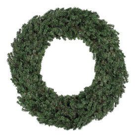 60" Canadian Pine Commercial Size Artificial Christmas Wreath - Unlit - OPEN BOX