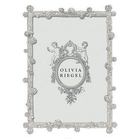 Pave Odyssey Silver 5" x 7" Frame
