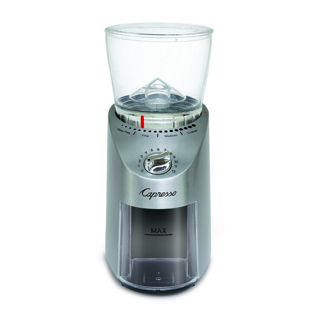 CoffeeTEAM PRO Glass Coffee Maker & Conical Burr Grinder Capresso