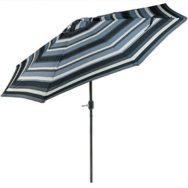 9' Patio Umbrella with Aluminum Tilt Pole and Crank - Catalina Beach