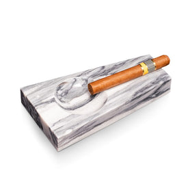 Marble Single Cigar Ashtray - Gray