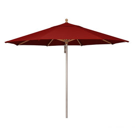 Ibiza 11' Octagonal Wood/Aluminum Market Umbrella