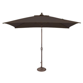 Catalina 6.6' x 10' Rectangular Push Button Tilt Umbrella
