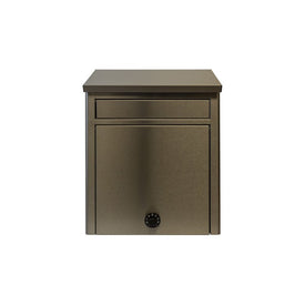Kalos Stainless Steel Wall-Mounted Mailbox with Combo Lock