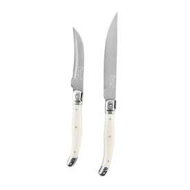 Laguiole Two-Piece Citrus Knife Set - Faux Ivory