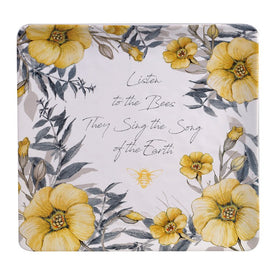 Bee Sweet Square Platter