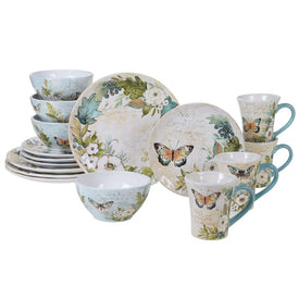 Nature Garden 16-Piece Dinnerware Set