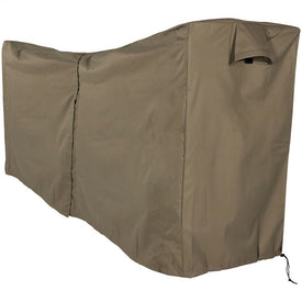 8' Heavy-Duty Firewood Log Rack Cover - Khaki
