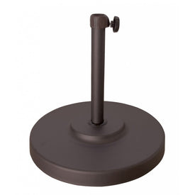 50 LBS Umbrella Base with Steel Cover - Concrete Bronze