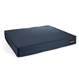 Orthopedic Lounger Large Pet Bed - Navy Newfie