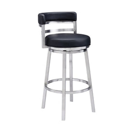 Madrid Contemporary 30" Bar Height Bar Stool