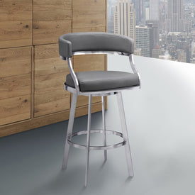 Saturn Contemporary 26" Counter Height Bar Stool