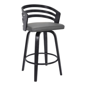 Jayden Contemporary 26" Counter Height Swivel Bar Stool