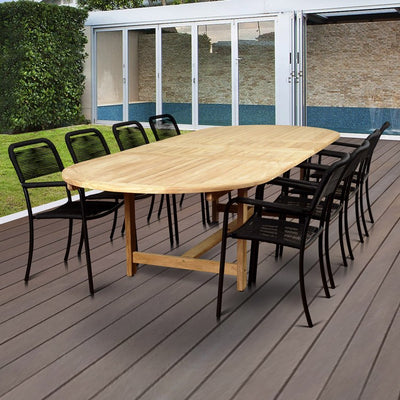 DIANDLX-8PORTBY Outdoor/Patio Furniture/Patio Dining Sets