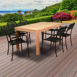RINRECT-6PORTBY Outdoor/Patio Furniture/Patio Dining Sets