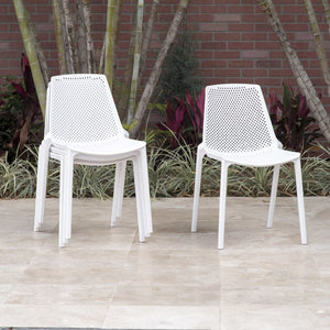 SCLEYPAR-12VALSIDEWHT Outdoor/Patio Furniture/Patio Dining Sets