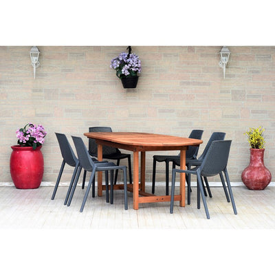 BT360-6VALSIDEGR Outdoor/Patio Furniture/Patio Dining Sets