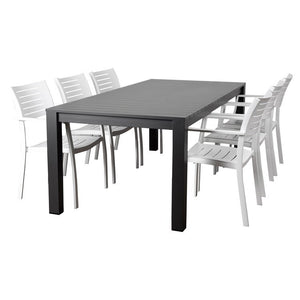 CALI-6PORTNEL Outdoor/Patio Furniture/Patio Dining Sets
