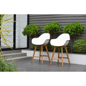 SC2CONCARMWH-WHLOT Outdoor/Patio Furniture/Outdoor Chairs